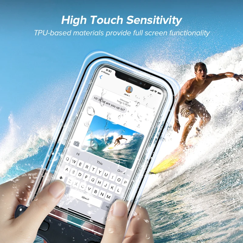 ip68 universal waterproof phone case swim water proof bag for iphone 11 7 8 6 5 plus x xr for samsung s20 s10 huawei p40 p30 p20 free global shipping