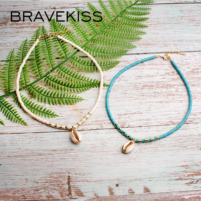 BRAVEKISS 9 цветов Женские Подвески подвески Vsco Ожерелье Дружбы для девочек амулет