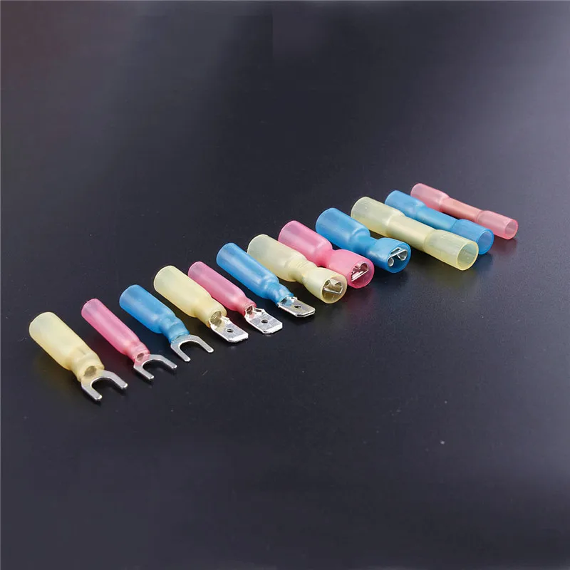 240 шт. водонепроницаемый термоусадочный обжимной автомобильный набор клемм