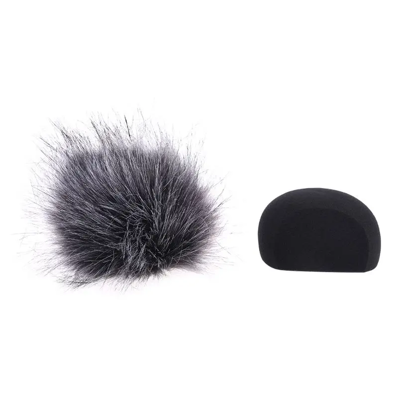Foam Mic Wind Cover Furry Windscreen Muff for ZOOM H5 H6 Recorder Microphone XXUC | Электроника
