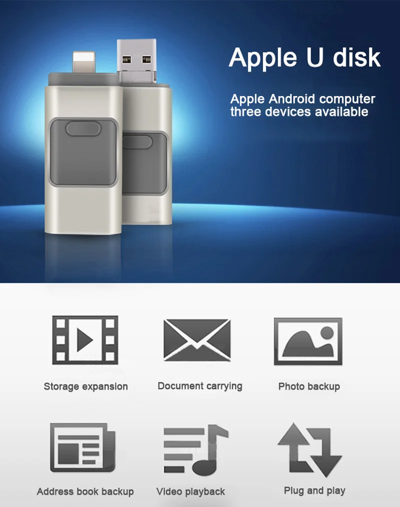 3 в 1 OTG USB флэш-накопитель USB 3,0 для iPhone/iPad/IOS/Android/PC 128 Гб 64 ГБ 32 ГБ 16 ГБ Флешка для huawei sony ФЛЕШКА мини флешки флешка гитара флешка мини