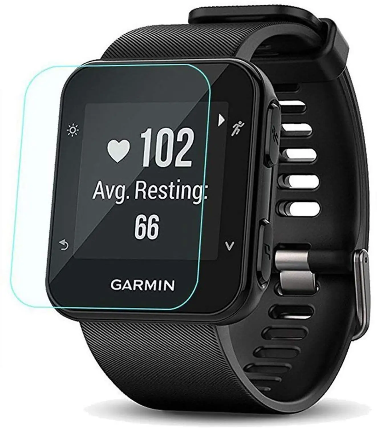 Tempered Glass Film 5 шт., прозрачная пленка, закаленное стекло, Защита экрана для Garmin Forerunner 35, Смарт-часы, защитная пленка, аксессуары для часов - Цвет: Tempered Glass Film