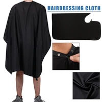 pro salon hair cutting gown barber cape cloth hairdressing apron for shampoo haircut styling protector black 145x120cm