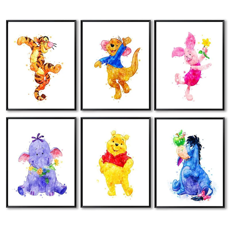 

Настенная картина «Винни-пух и Тигр»