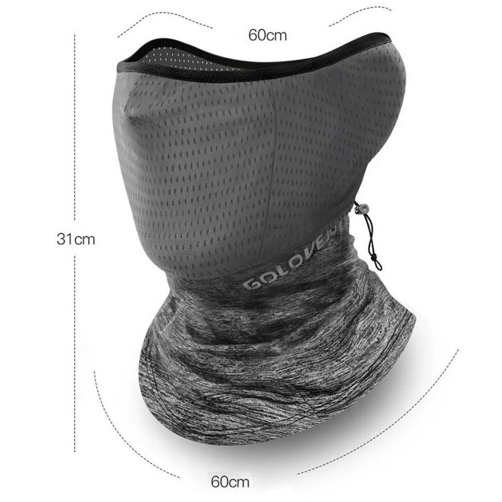 NEWBOLER летний велосипедный шарф для прогулок бега велосипедная маска лица повязки