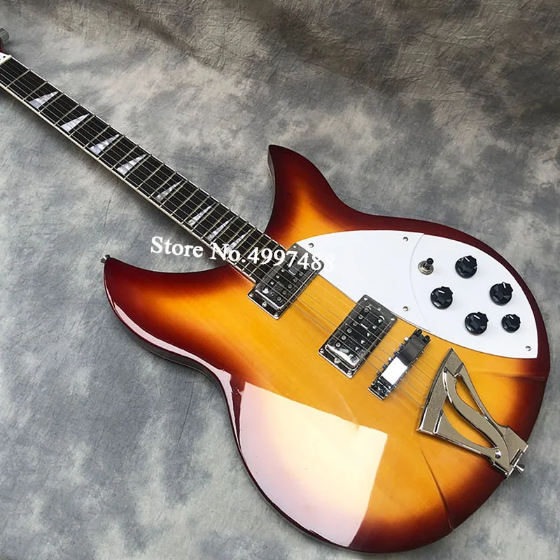 Новое поступление 2021 6-струнная акустическая электрическая гитара красная