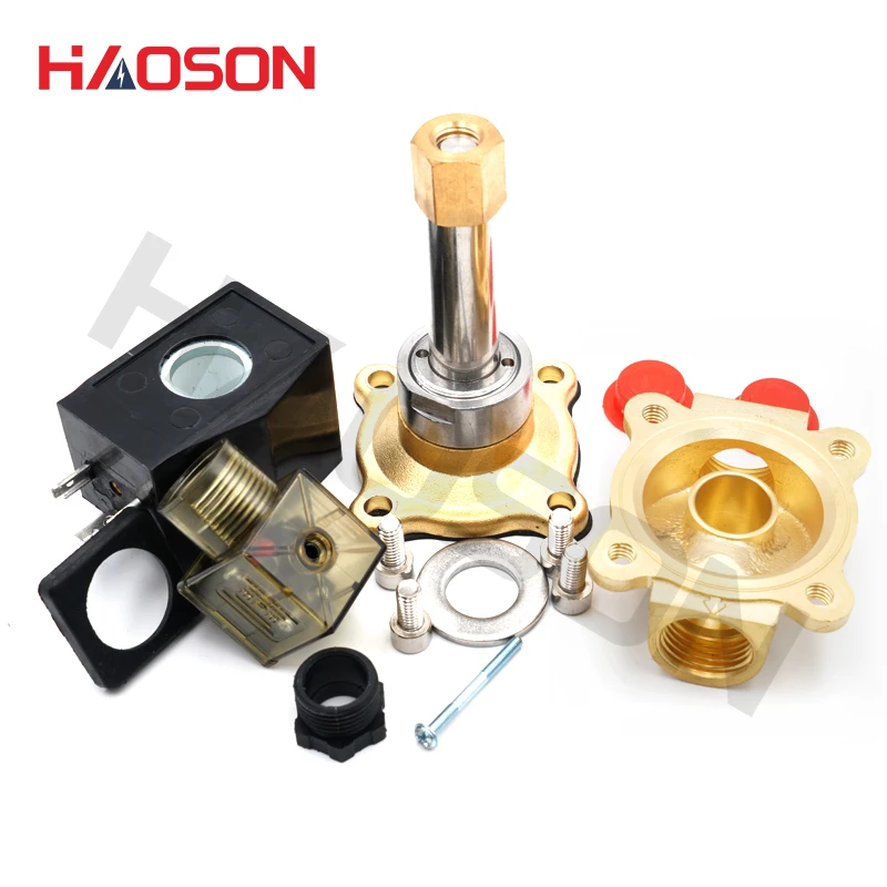 Нормально открытый клапан водяной Соленоидный 220В AC 24В dc EPDM VITON seal DN15 20 25 32 40 50 K