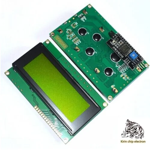 

2 шт./лот IIC / I2C 2004 lcd 2004, ЖК-модуль, зеленый экран