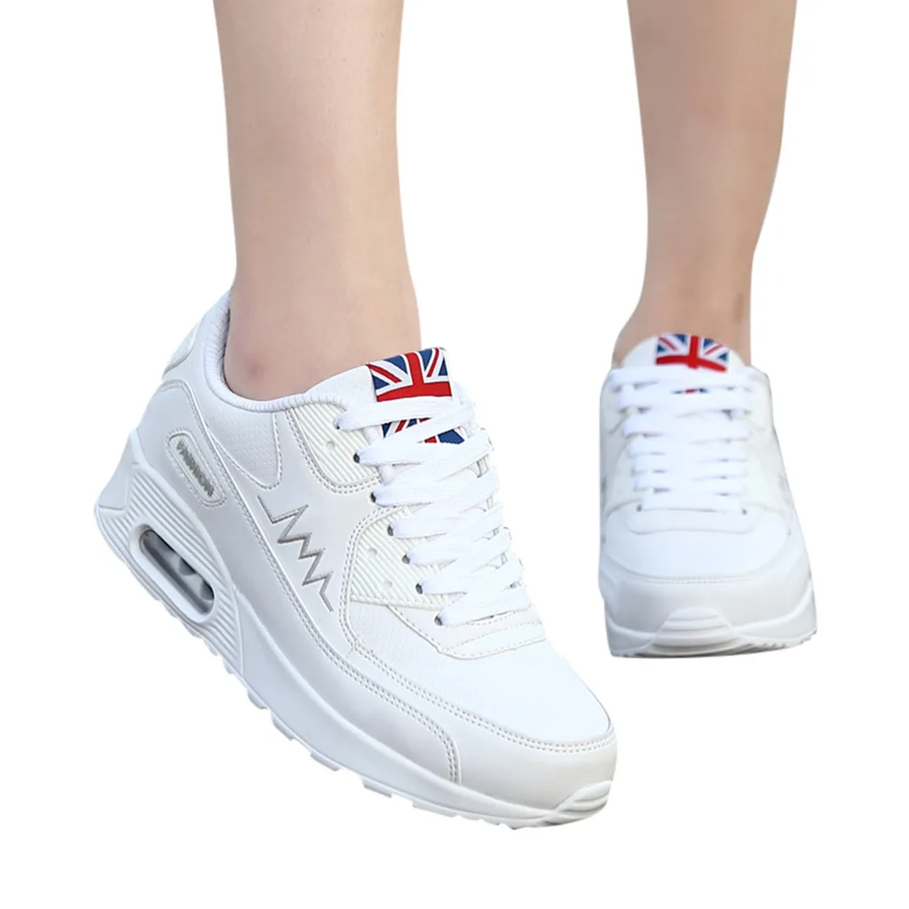 Спортивная обувь на платформе женские кроссовки для женщин бега толстой подошве