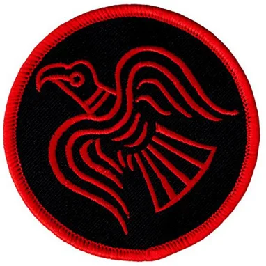 

Vinland Viking flag epaulets embroidered Velcro