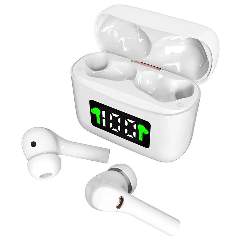 earphone bluetooth v5.2 wireless tws headset earbuds bloothooth in ear hifi with microphone Noise Cancelling and IPX7 waterproof