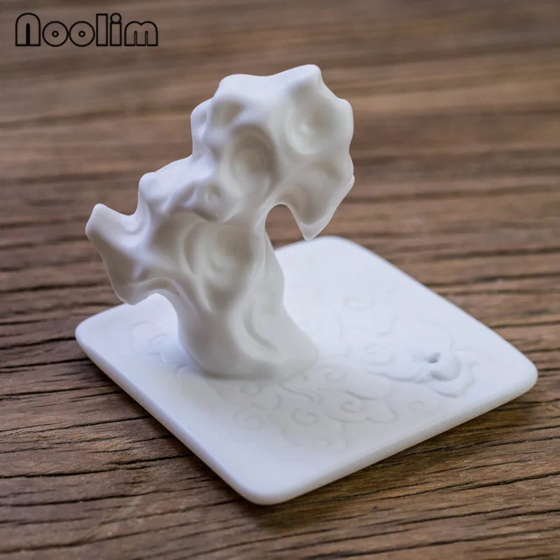 White Porcelain Buddha Hand Incense Burner Ceramic Bergamot Stick Holder Aromatherapy Censer Home Teahouse Decor | Дом и сад