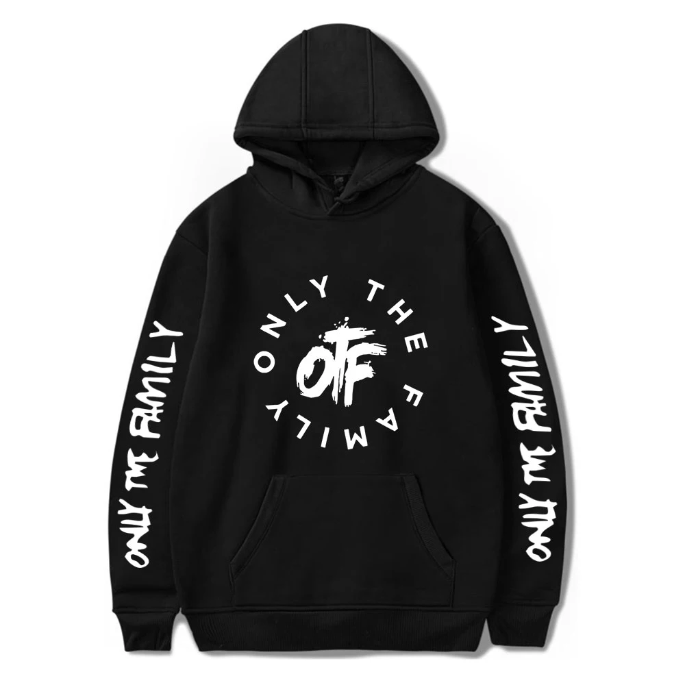 Rapper Lil Durk Print Hoodies Men's Fashion Coat Women's Sweatshirt Hoodie Kids Hip Hop Clothing Punk Sweats OTF Fleece Hoody
