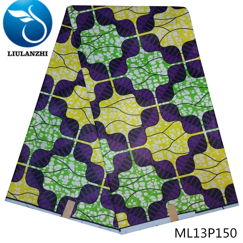 

LIULANZHI African wax fabrics 2020 Latest style prints ankara wax fabric real wax fabric for dress ML13P131-ML13P150