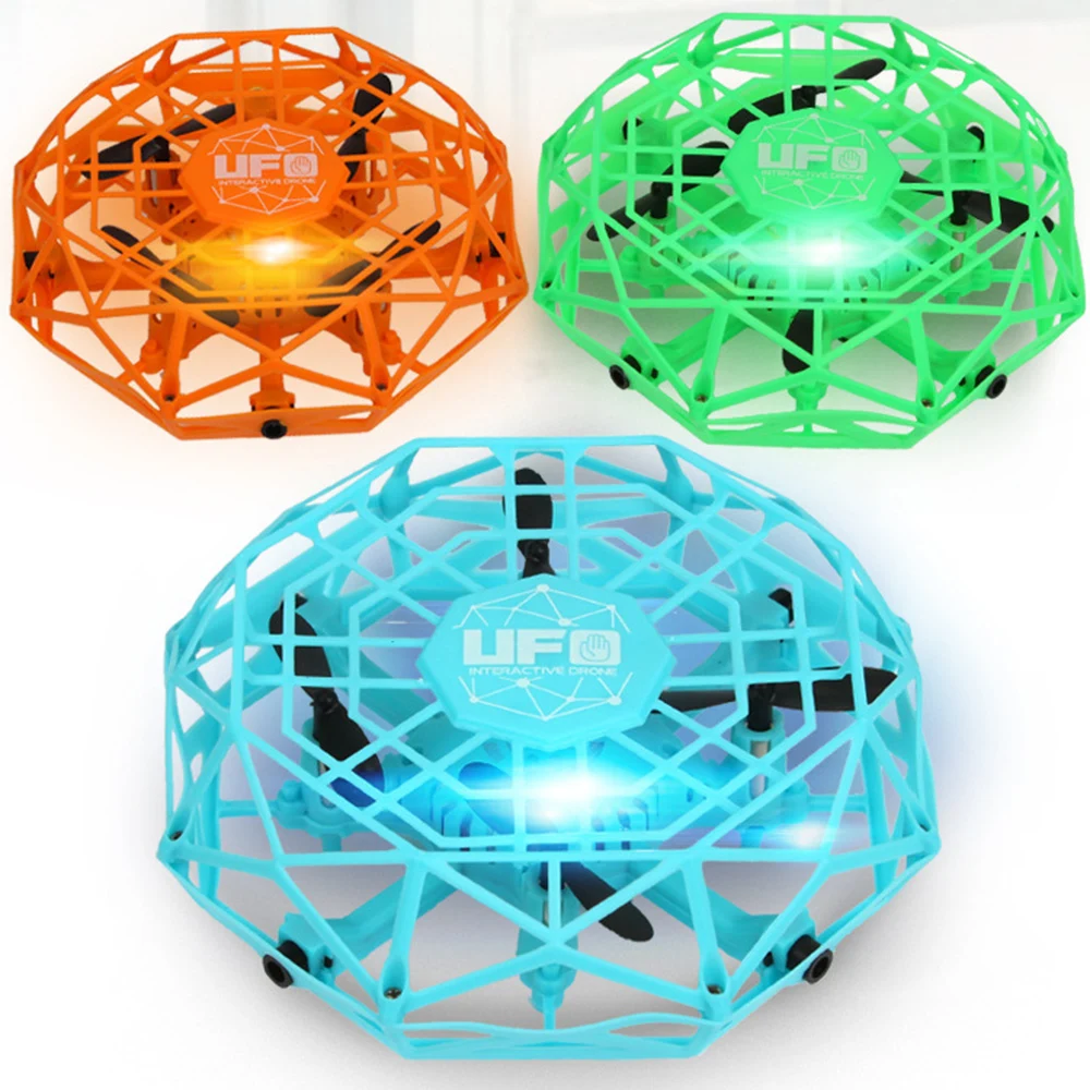 Anti-Collision Flying Helicopter Magic Hand Ufo Ball Aircraft Sensing Mini Induction Drone Kids Electric Electronic Toy | Игрушки и