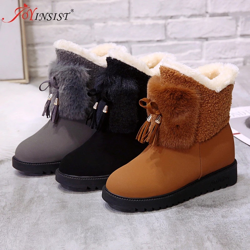 Red Winter Snow Boots Female 2021 Explosion Models the New Network was Thin Sweet Cotton Shoes Simple Wild Casual | Обувь