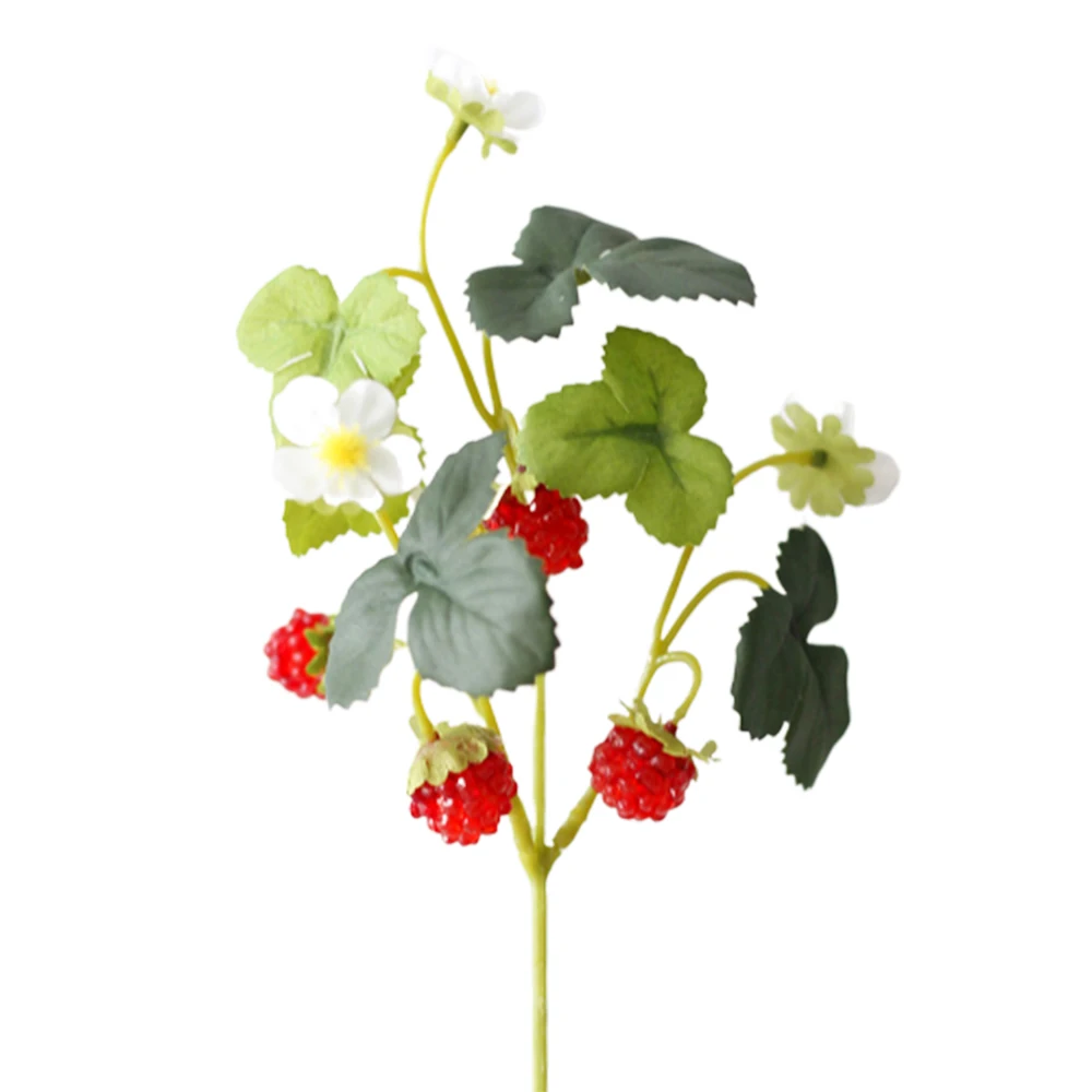 DIY акриловые клубника тутового искусственного цветка Свадебные украшения дома