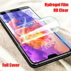 Гидрогелевая пленка для Huawei P9, P10 Plus, P20, P30 Pro, Lite, P40 Lite, полное покрытие, не закаленное стекло