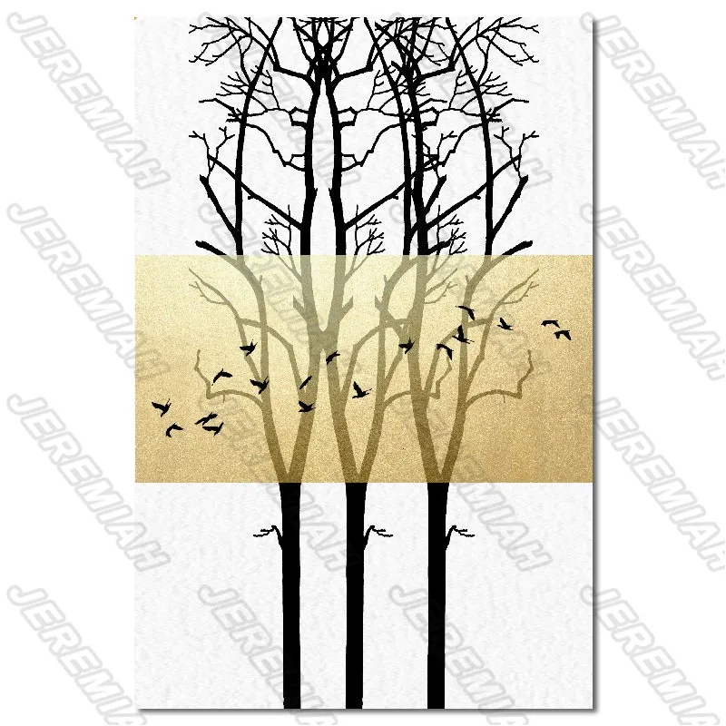 

Animal Painting Waterproof Ink Canvas Painting Nordic Poster Print Art Picture Modern Living Room Decoration