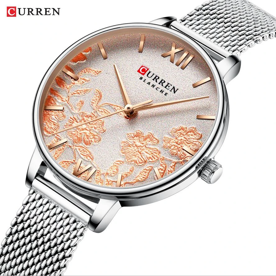 Высококачественный 3 бар водостойкий нержавеющая сталь сетчатый наручный