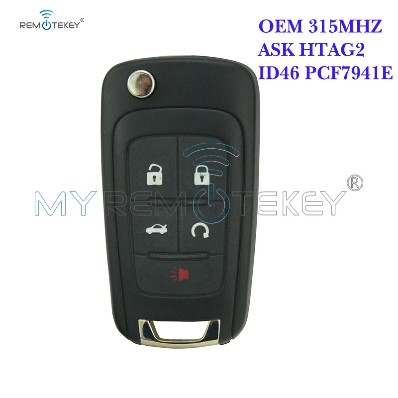 Ключ дистанционного управления Remtekey для Chevrolet Buick ID46 чип 315 МГц OEM монтажная плата