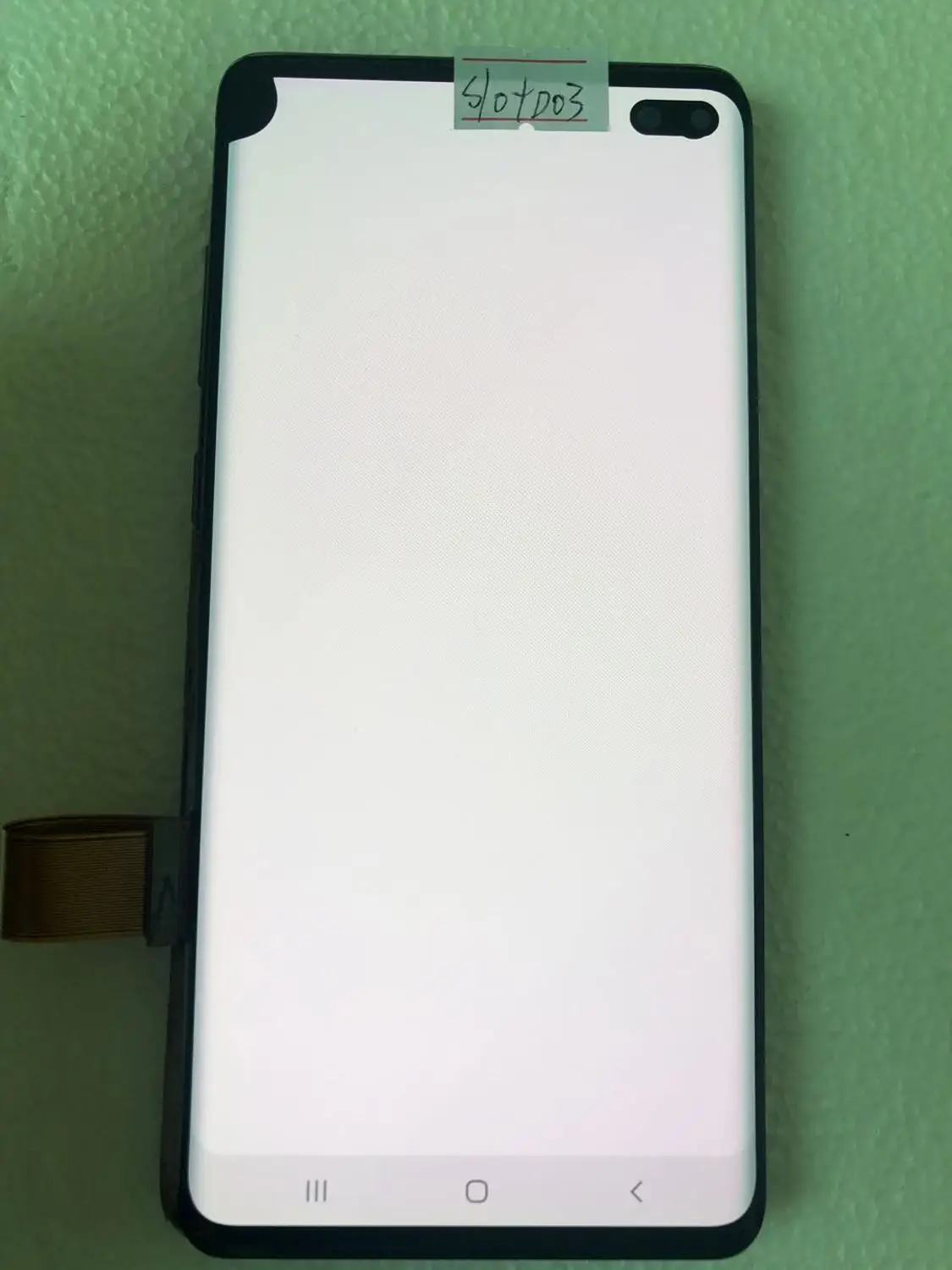 

Подходит для Samsung S10 plus super amoled ЖК-экран, с хорошей сенсорной функцией и несколькими небольшими дефектами (с рамкой)