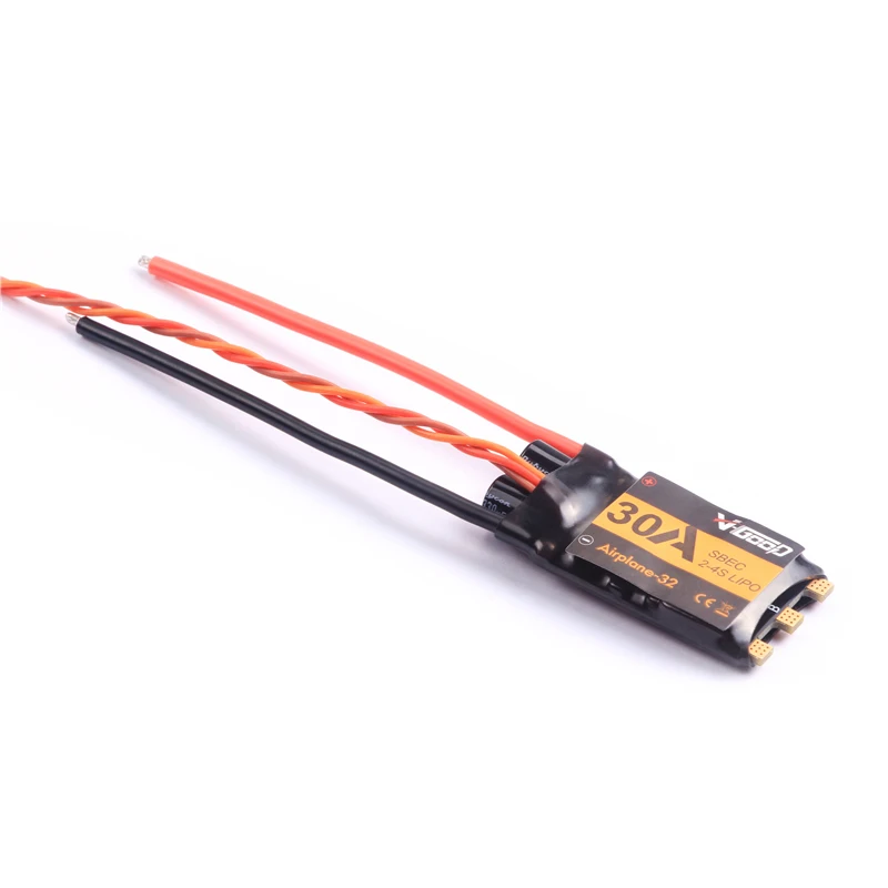 

Brushless ESC 6A / 12A / 20A / 30 / 40A /100A 2-4 S 32-Bit With 4A SBEC for RC Airplane Accessory