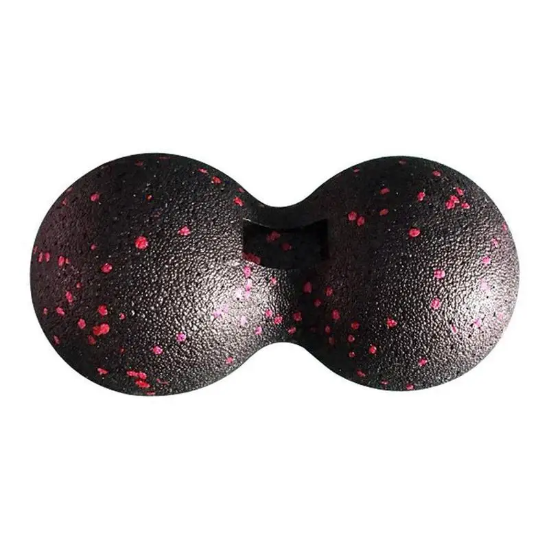 Red Dots 16*8 см в форме арахиса мяч для массажа спортивное снаряжение фасции мяч расслабляющий шар мышечный расслабляющий восстановление - Цвет: Red Dots