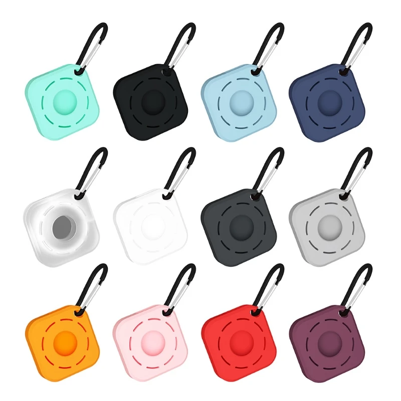 

Dust-proof Protective Cover Shell Multicolor Tracker Case for AirTags Tracker Box Bags T21B