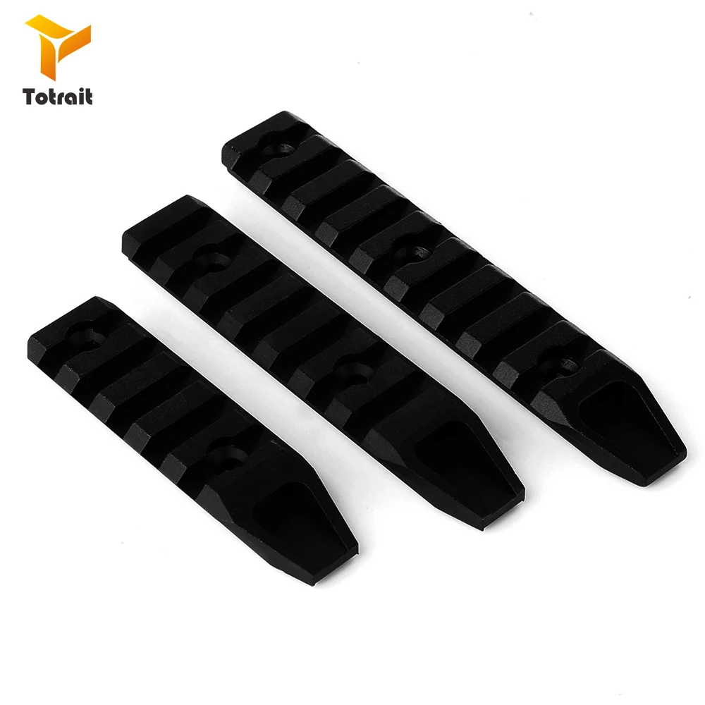

TOtrait Tactical 5/7/9 Slots Keymod Picatinny Rail Handguard Rail Mount with Keymod Screw Nut Accessories