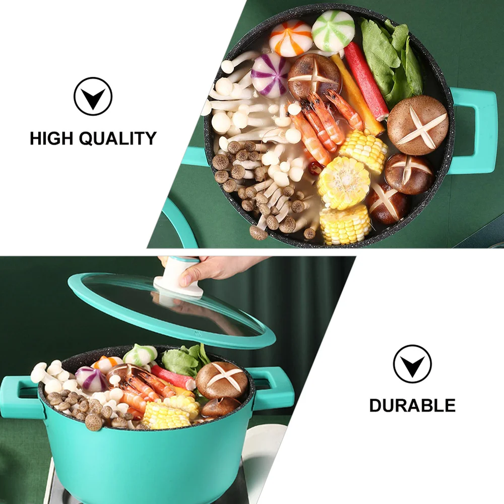 

1pc Maifan Stone Pot Multi-function Cooking Pot Double Handle Soup Pot