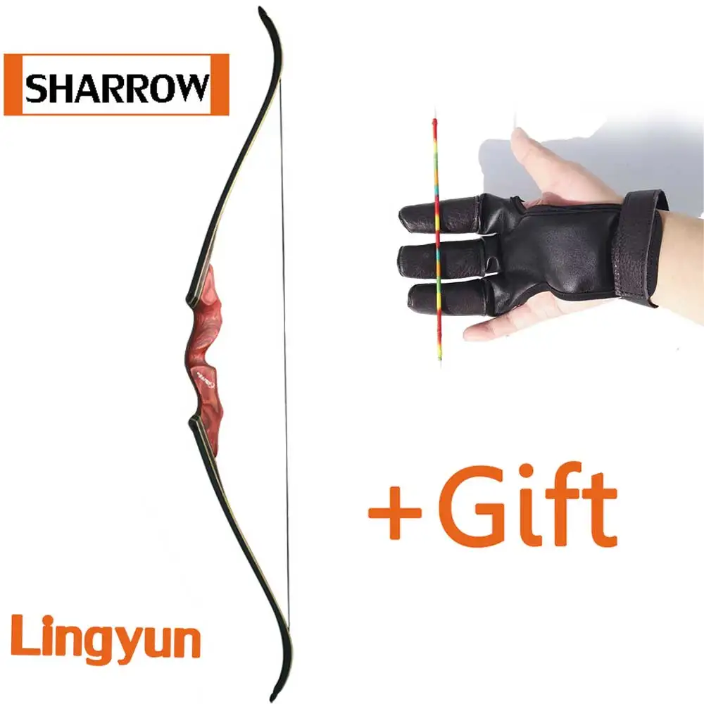 1 шт. новый красный 60 дюймовый Рекурсивный лук для стрельбы из лука правая рука