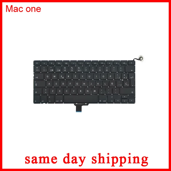 Новая испанская клавиатура A1278 для MacBook Pro 13 &quotSP с винтами 2009 2010 2011 2012 | Компьютеры