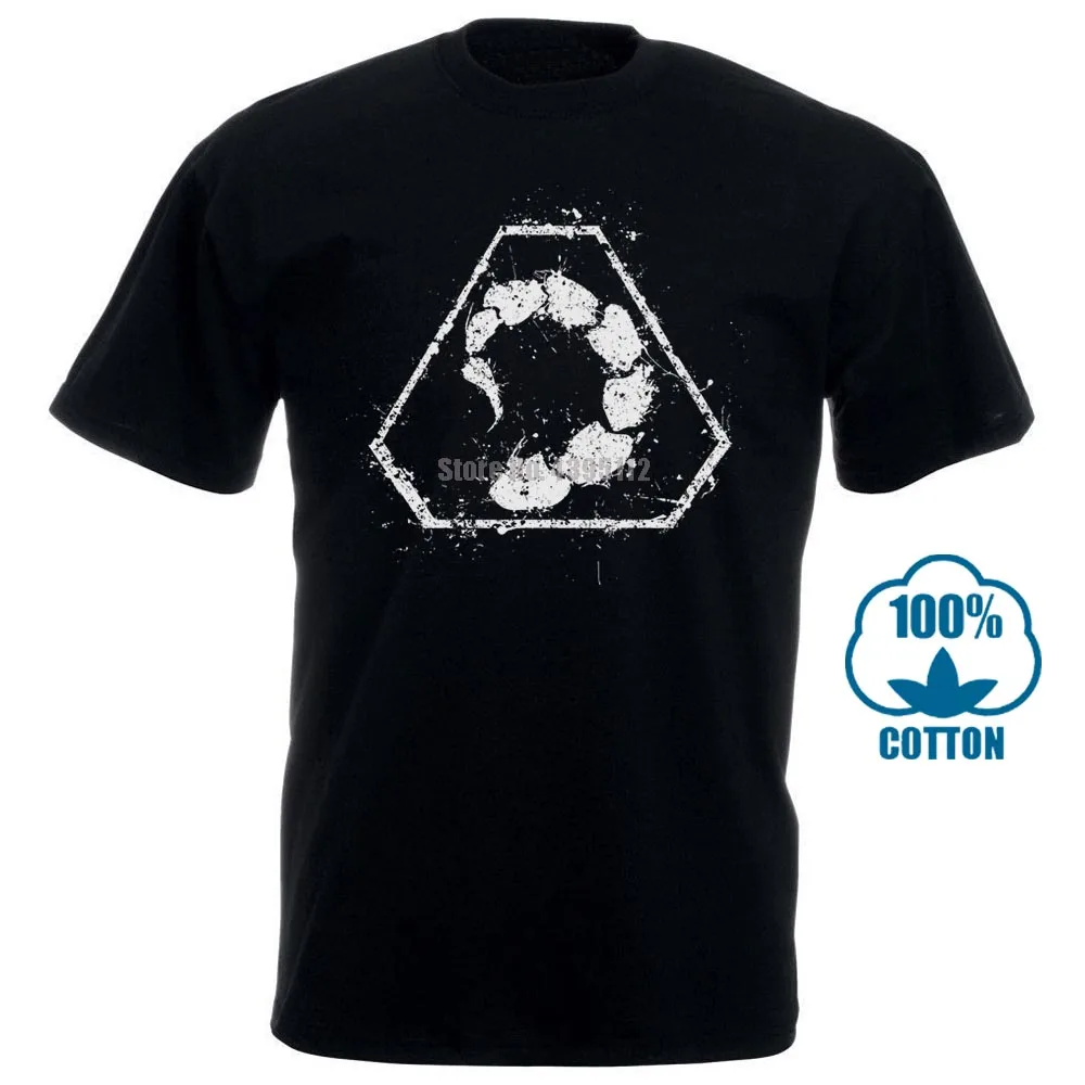 Мужская футболка с принтом и надписью Command And Conquer Nod женская коротким рукавом