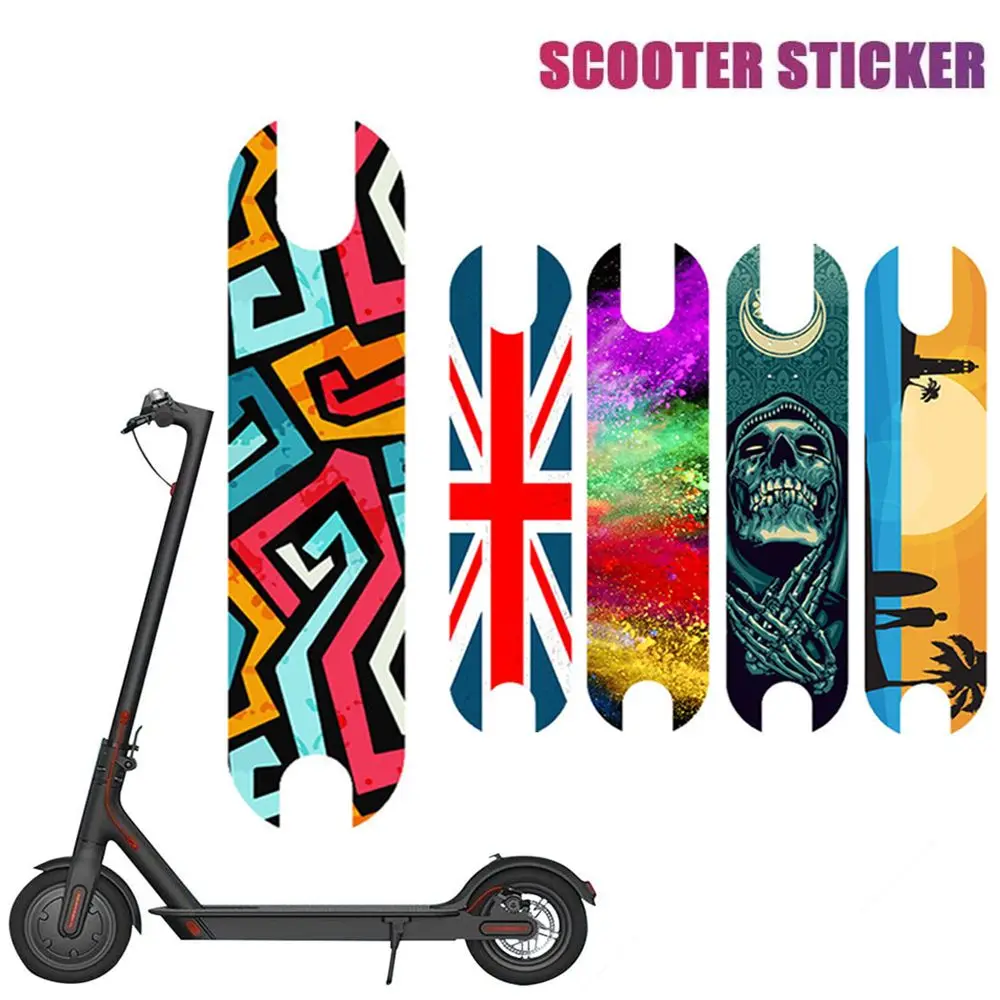

DIY Anti-slip Waterproof Electric Scooter Skateboard PVC Sandpaper Sticker Pedal Footboard Tape Accessories