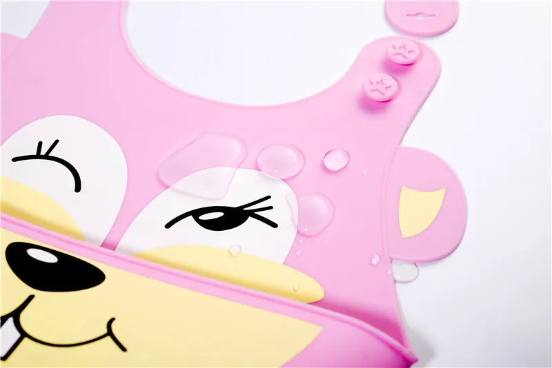 Детские нагрудники водонепроницаемые силиконовые для кормления ребенка слюна