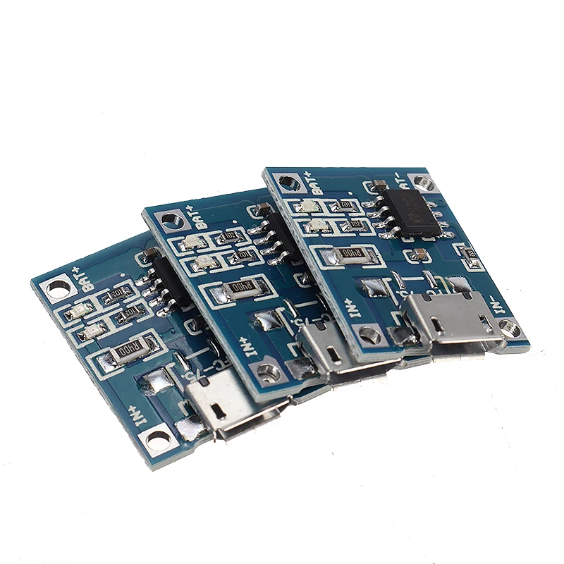 Mayitr 10 шт. плата аккумулятора с интерфейсом Micro USB TP4056 1A модуль зарядки литиевых