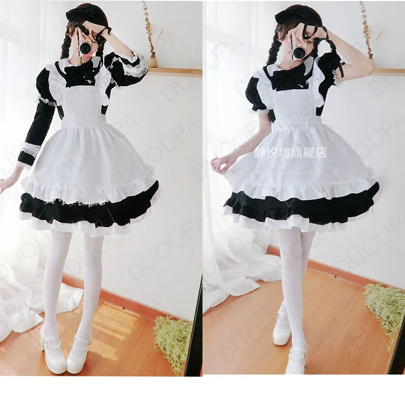 Женский костюм для косплея на Хэллоуин из аниме Приключения Алисы голубое