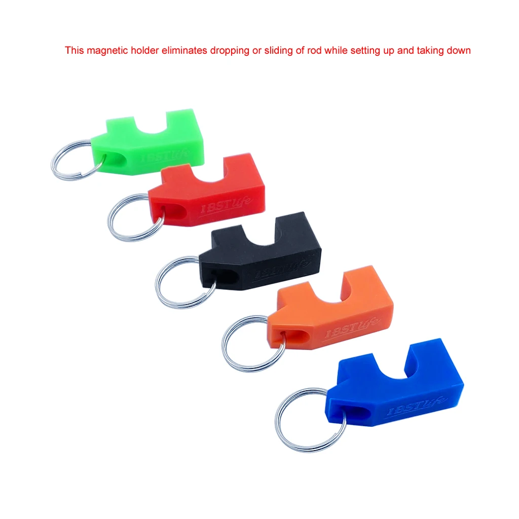 

Silicone Magnetic Fly Fishing Rod Holder Stand Fishing Pole Keeper Surf Sticks Accessories RV Car Boat Rod Rack Support Bracket