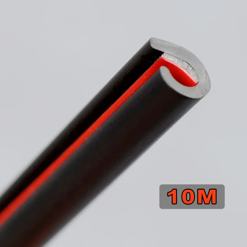 10 м защитная полоса для защиты дверей резиновый край дверные молдинги боковой