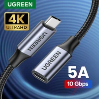 ugreen usb c extension cable male to female type c extender cord thunderbolt 3 for nintendo switch macbook pro google pixel 3 2