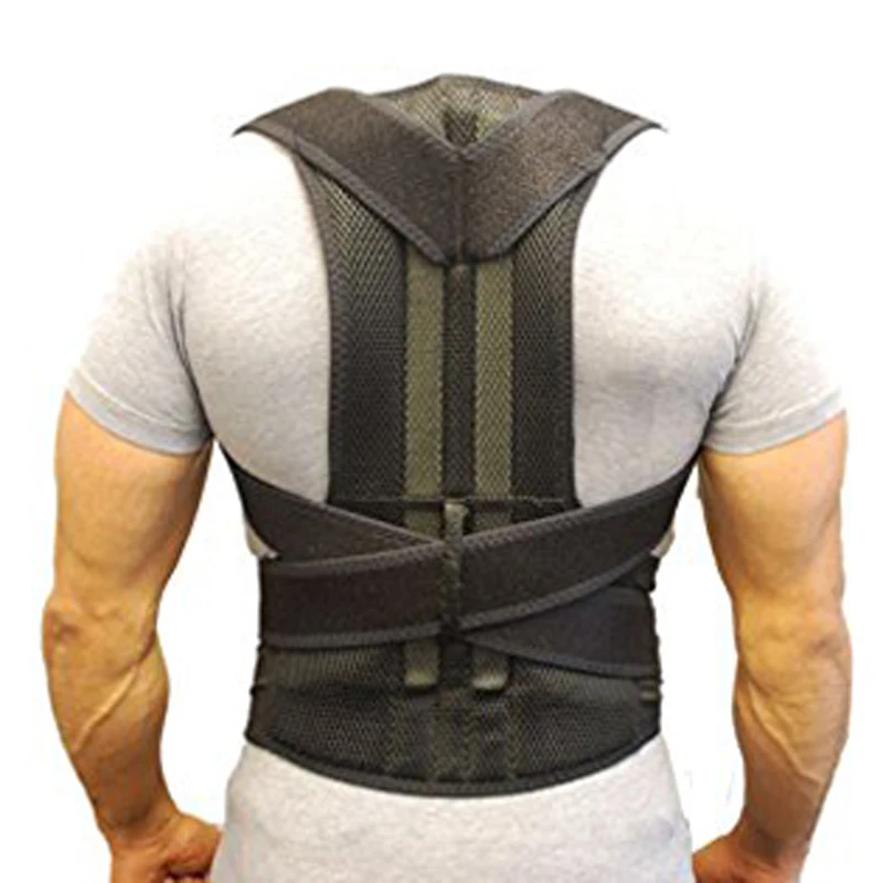 

Adjustable Posture Corrector Orthopedic Men And Women Back Support Braces Shoulder Back Corrector Health Care Band Belt