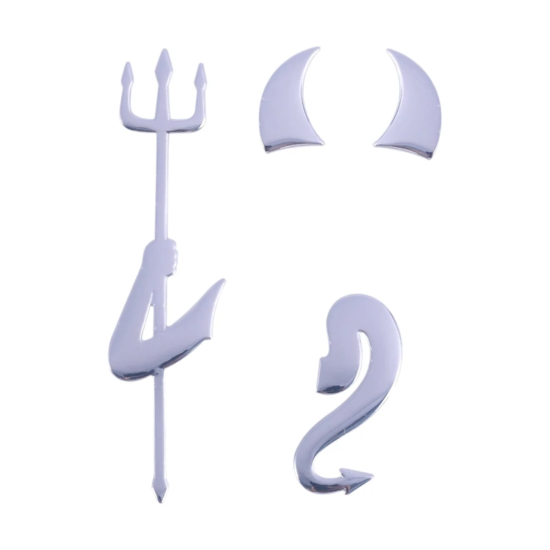 1 шт. наклейка для автомобиля на бампер милое украшение маленький дьявол |