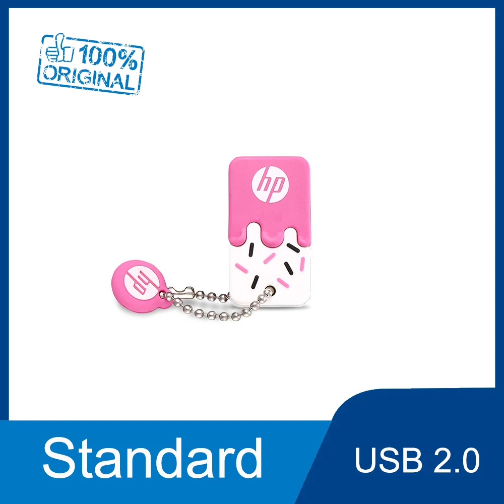V178 Pink Standard Силиконовый флешка 32 ГБ 16 ГБ 8 ГБ hp V245 USB силиконовый флеш-накопитель флеш-накопитель usb флеш-накопитель водостойкий противоударный пылезащитный флешки - Цвет: V178 Pink Standard