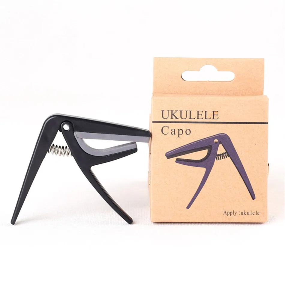 Миниатюрная гитара укулеле-Профессиональный Капо ИРИН 4 Пластик одной рукой
