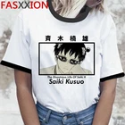 Сайки K путать уход за кожей лица Harajuku футболка с принтом Мужская короткая футболка с героями из японского аниме Ван Пис, смешные рубашка манга в стиле хип-хоп модная футболка унисекс Топ Футболка Мужской