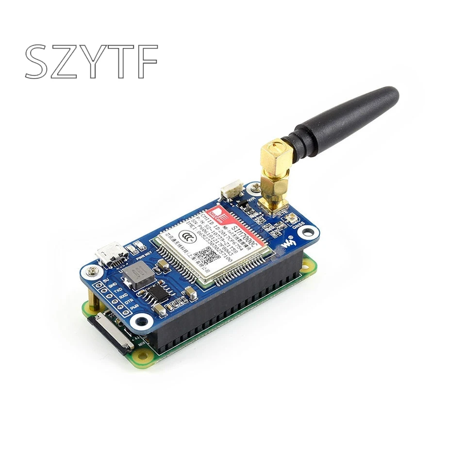 Плата расширения Raspberry Pi 3 B + SIM7000C NB-IoT/eMTC/EDGE/GPRS/GNSS 4G связи | Электронные компоненты и