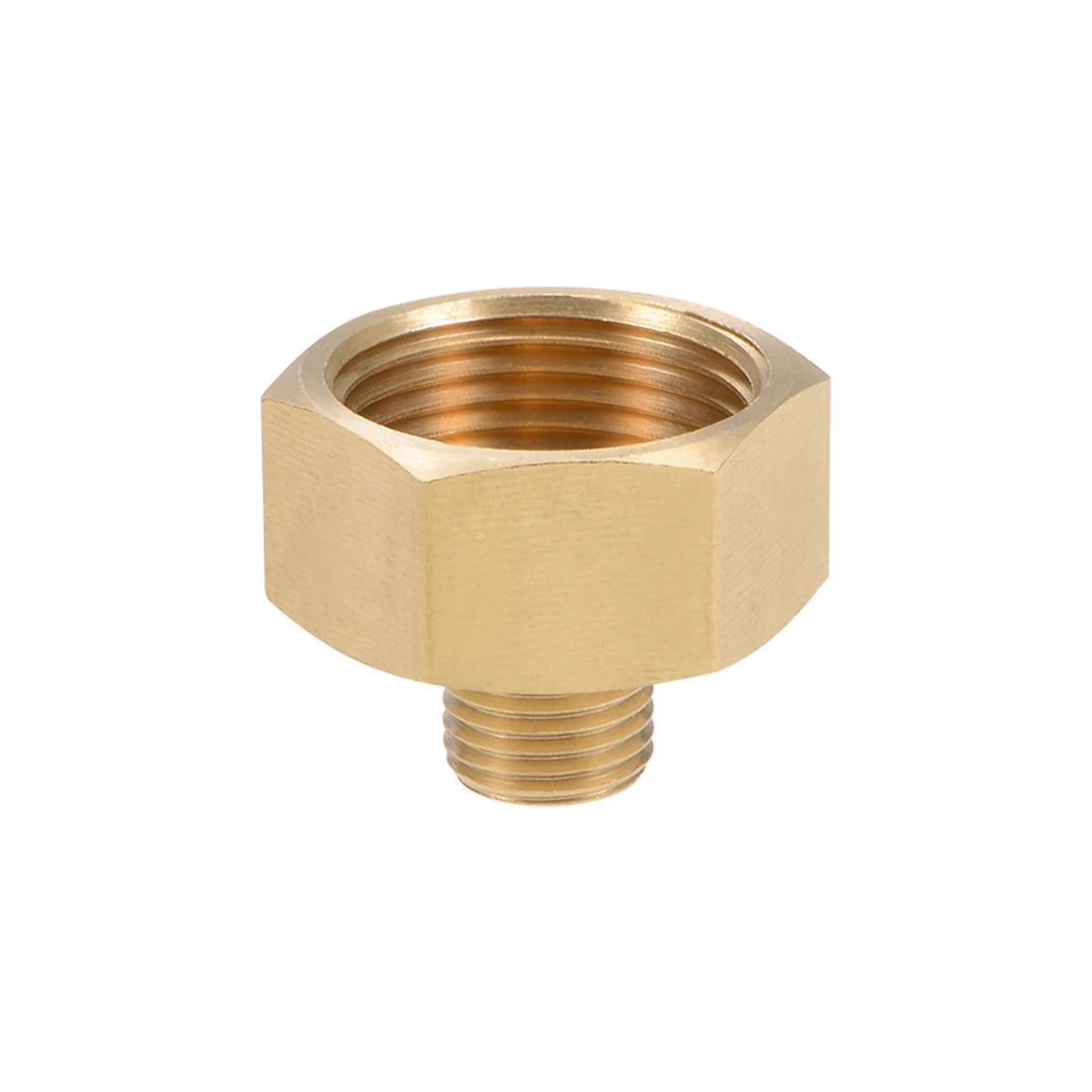 

uxcell Brass Pipe Fitting Male X Female Hex Bushing Adapter -53 to 121 degrees C Length
