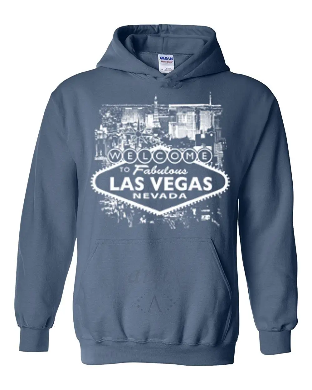 Мужская и Женская толстовка с капюшоном TSDFC Welcome to Las Vegas Nevada | одежда