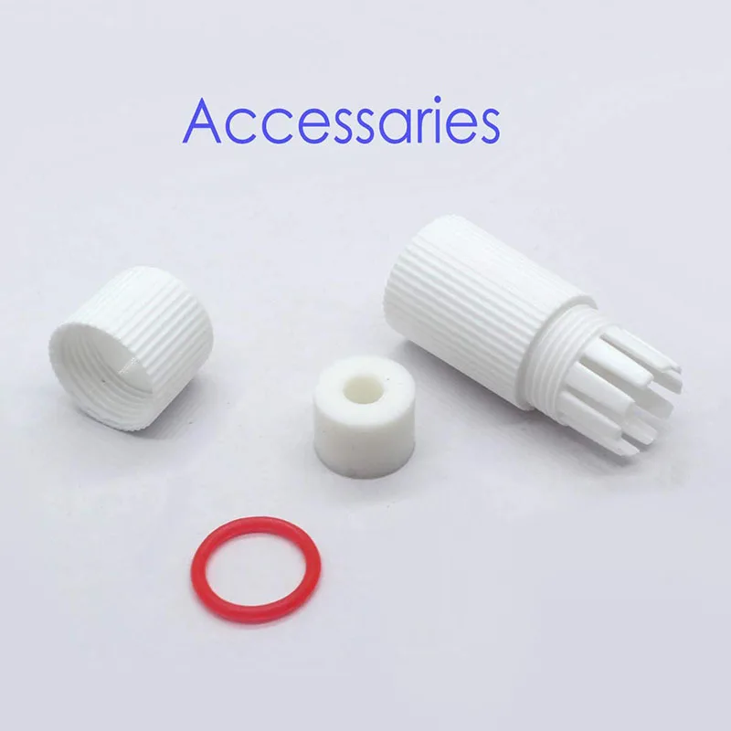 

4 Pieces of Power 48V to 12V Waterproof PoE Splitter Adapter, 10/100Mbps White in Accordance with IEEE 802.3Af